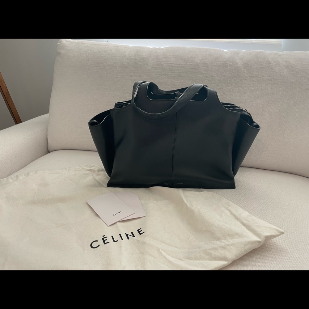Authentic CELINE trifold bag